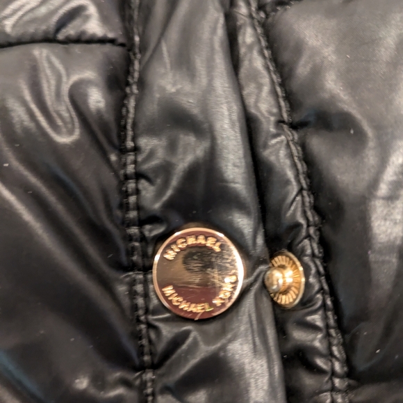 Girl Size 10 - 12 Black Coat - Picture 3 of 7